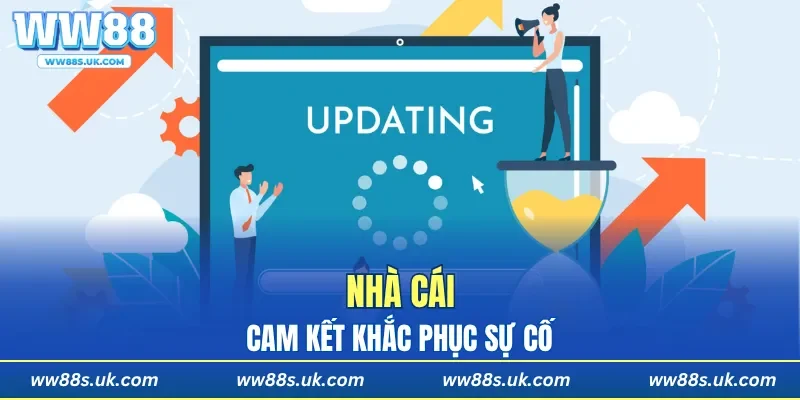 Cam kết khắc phục sự cố để duy trì trải nghiệm