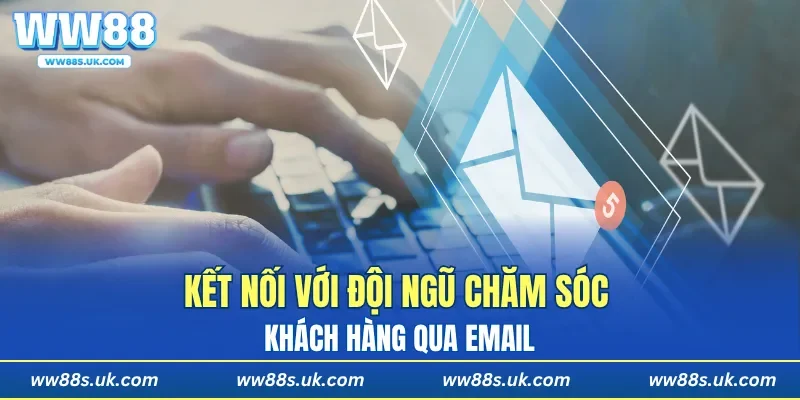 Kết nối với đội ngũ Chăm sóc khách hàng qua Email